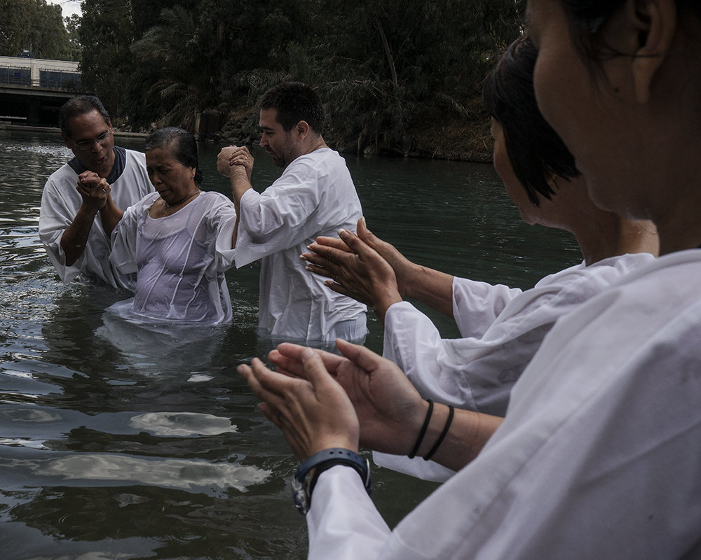 Крещение в реке Иордан - Людмила Синицына