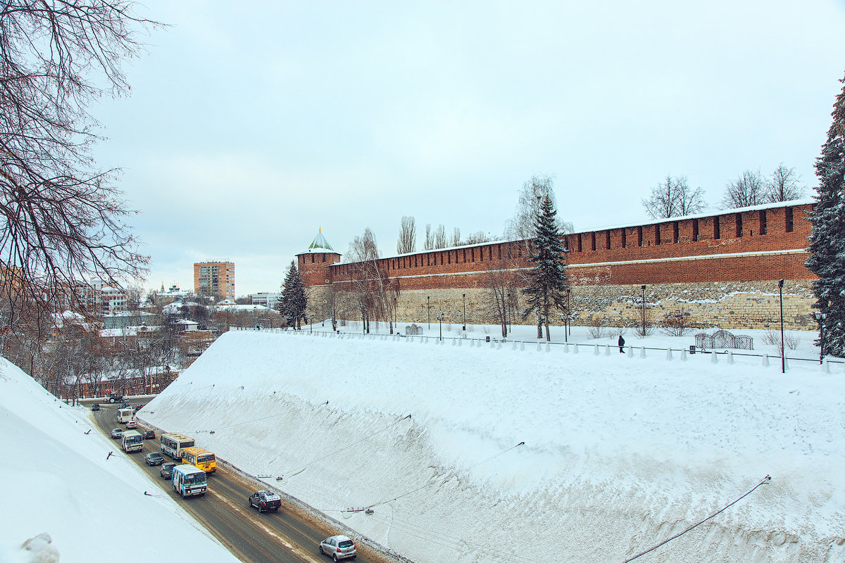 Нижегородский кремль зимой - Ирина Лепнёва