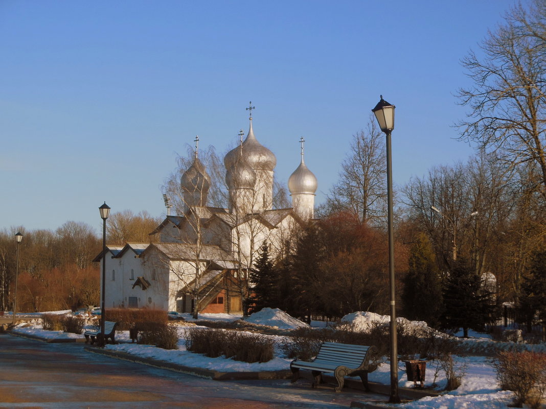 Храм святых Бориса и Глеба. Великий Новгород. - Татьяна Гусева