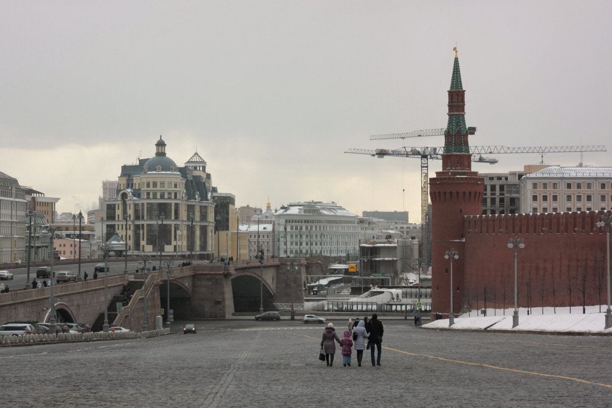 Красная площадь в Москве.21.01.2017г. - Виталий Виницкий