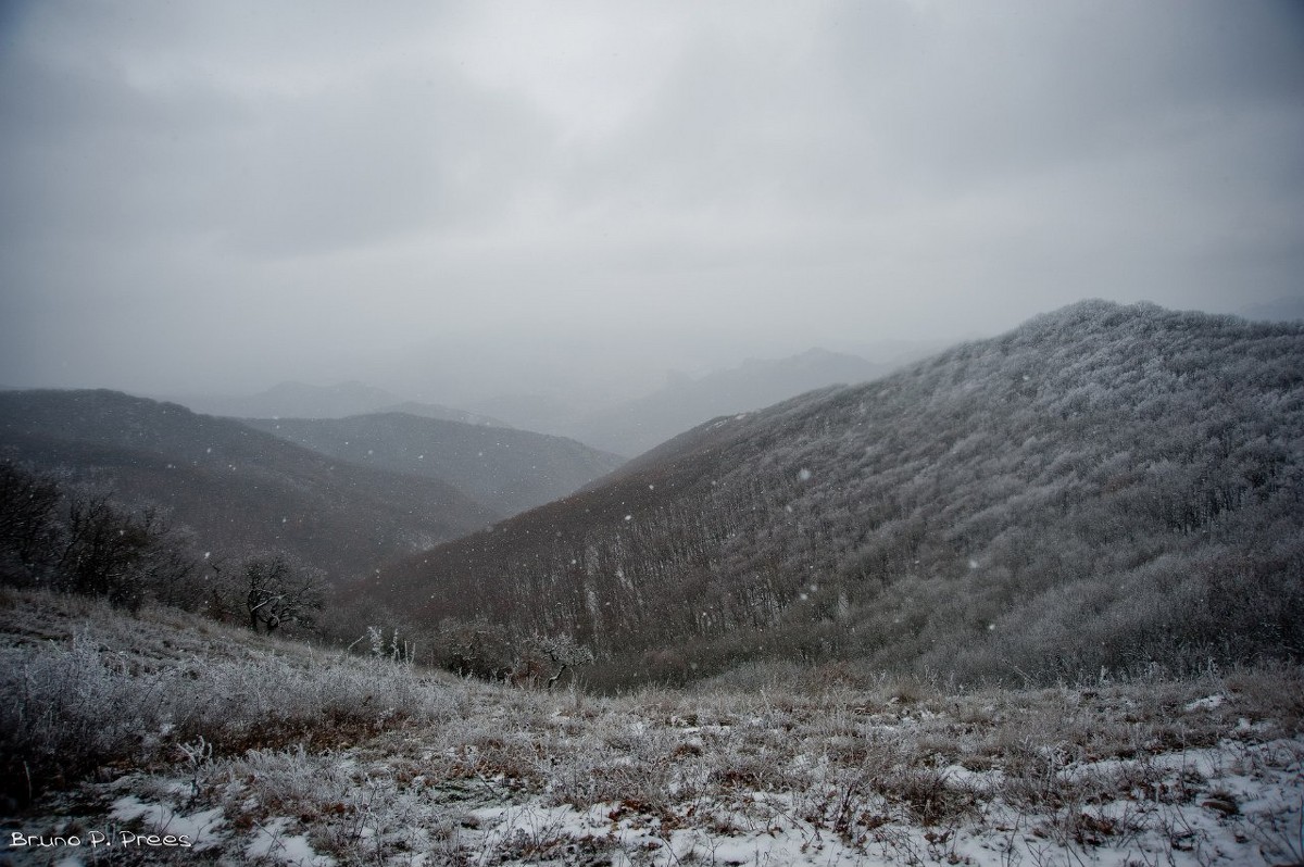 Зима в Крымских горах - Бруно Преэс