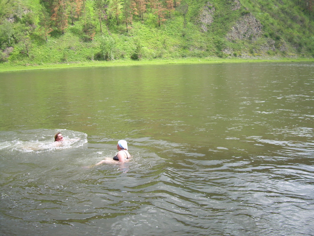 купание на реке - николай баулин