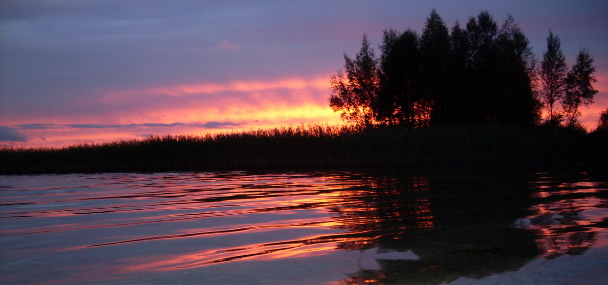 Закат над озером... - Жанна Егорова