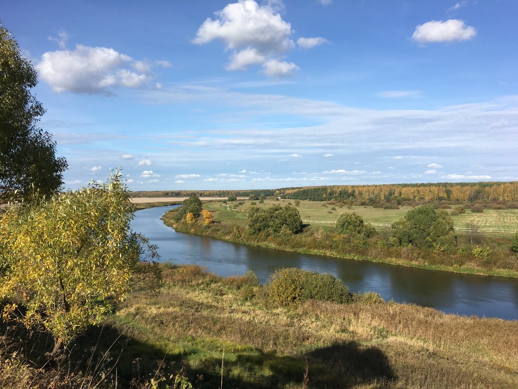 река Нерль Суздальский район Владимирская область - Лето Теплое