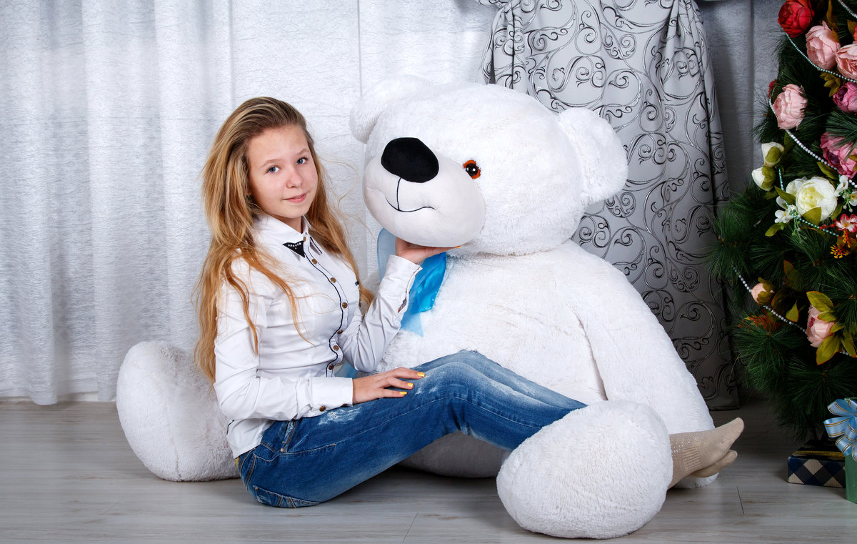 Девочка с медведем - Фотограф Наталья Рудич Новацкая