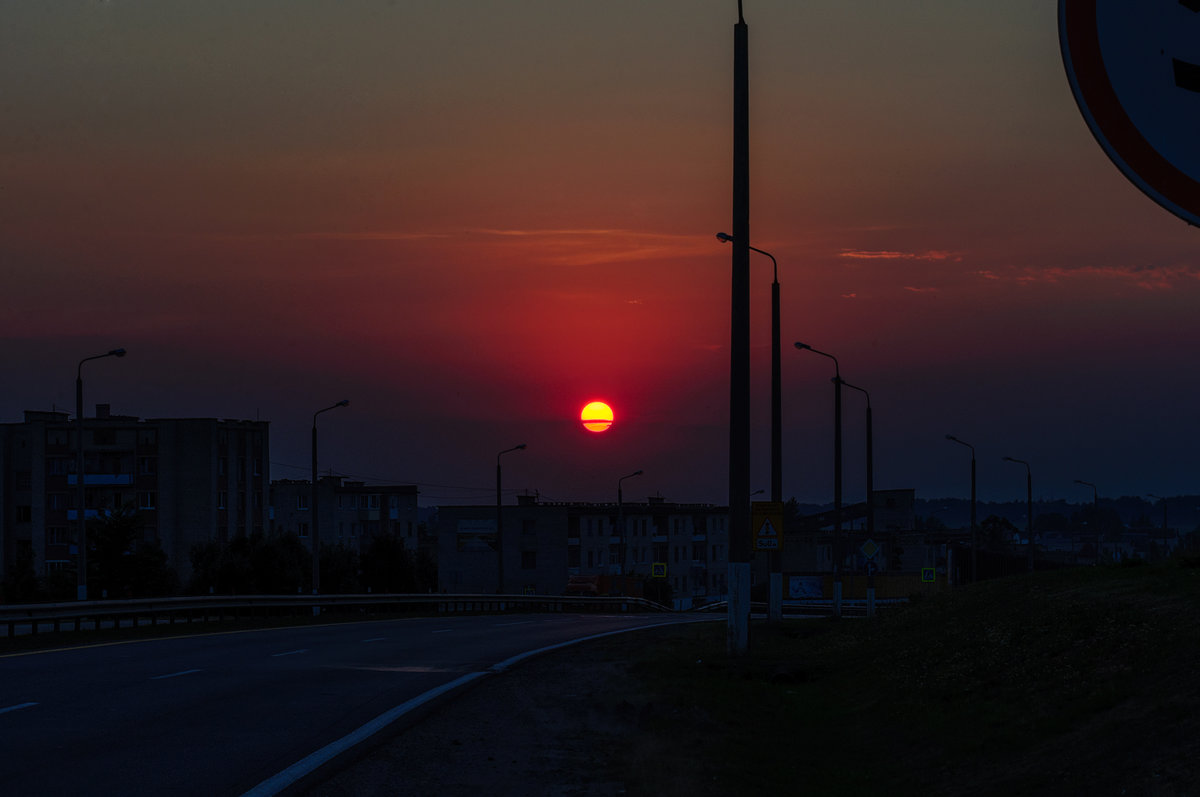 Закат над Шумилино. 07.27.2014 - Анатолий Клепешнёв