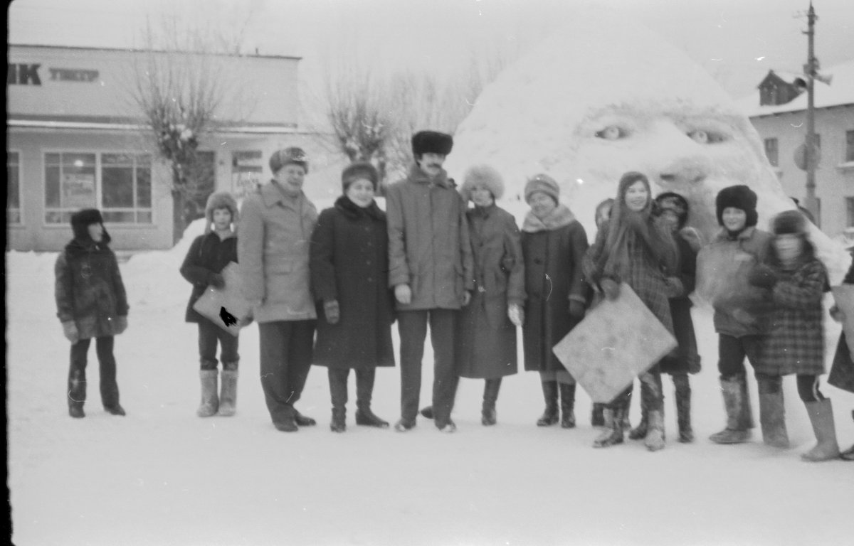 Город Западная Двина... январь 1987... 30 лет назад... - Владимир Павлов