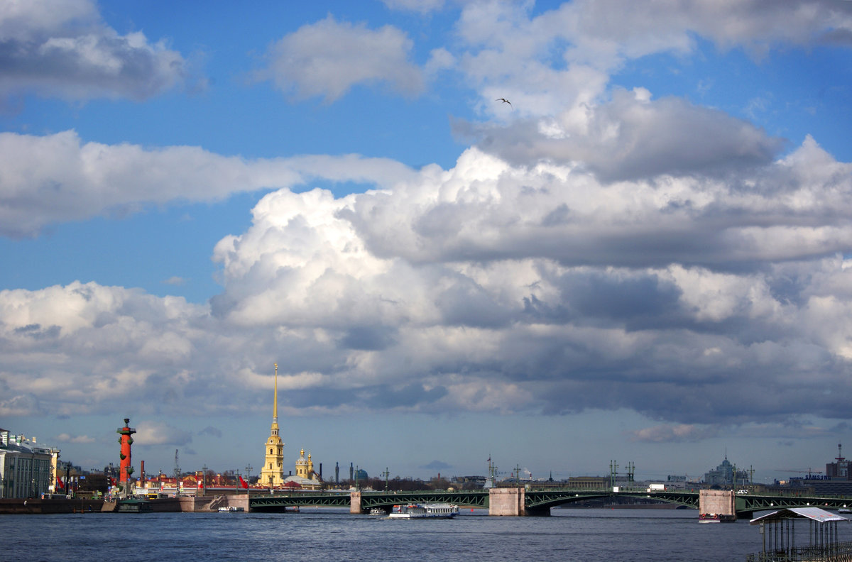 Осеннее небо в Питере