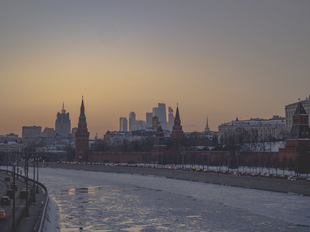 Закат в центре Москвы - Сергей Федоткин