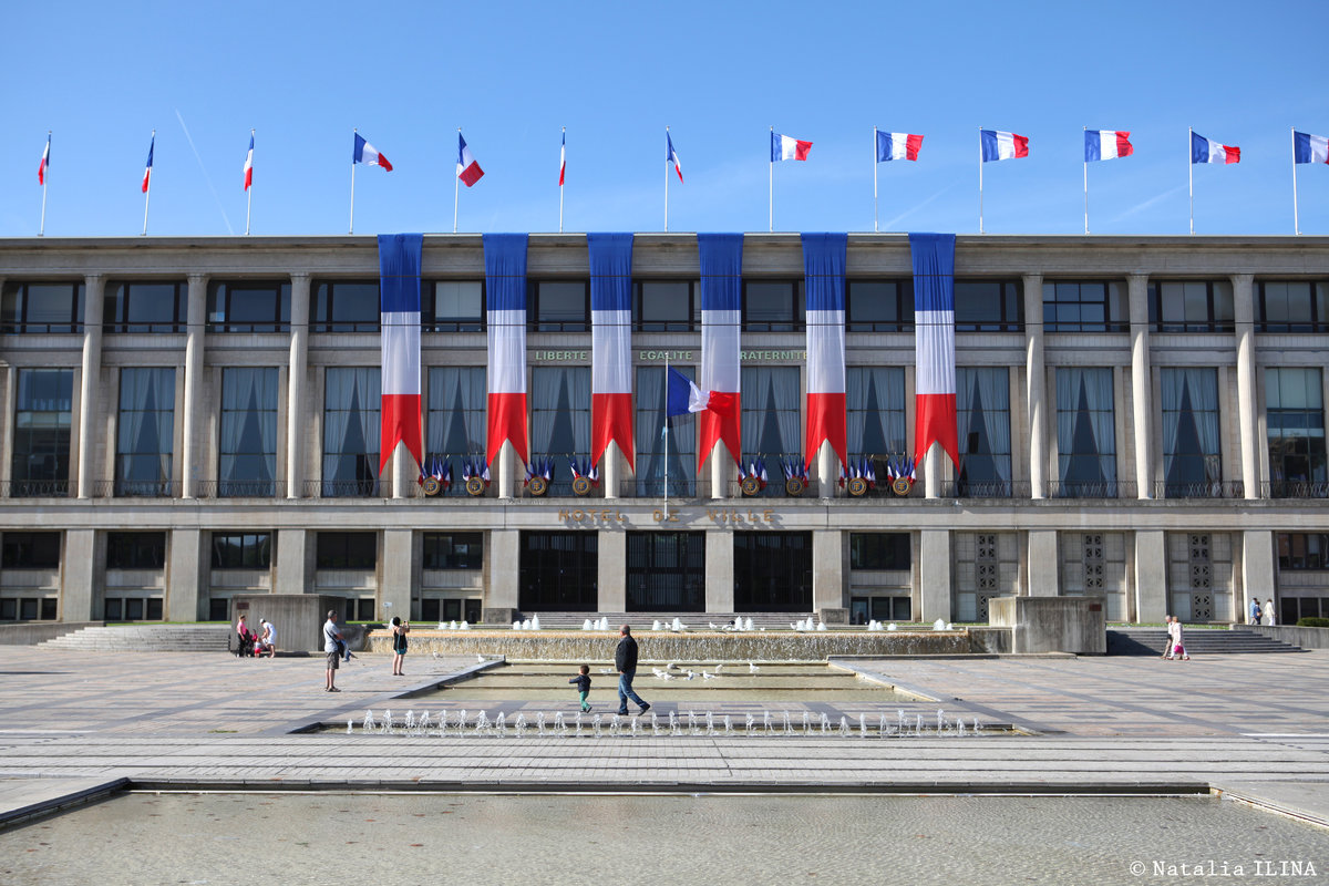 Городская ратуша в Гавре - Фотограф в Париже, Франции Наталья Ильина
