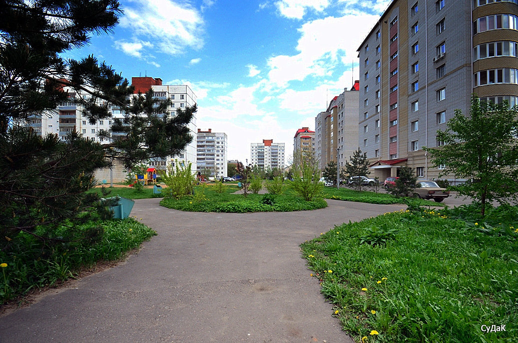 В городском дворе. - Дмитрий Строганов