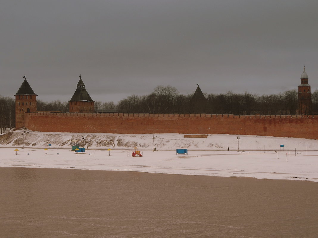 Башни Новгородского Кремля. - Татьяна Гусева