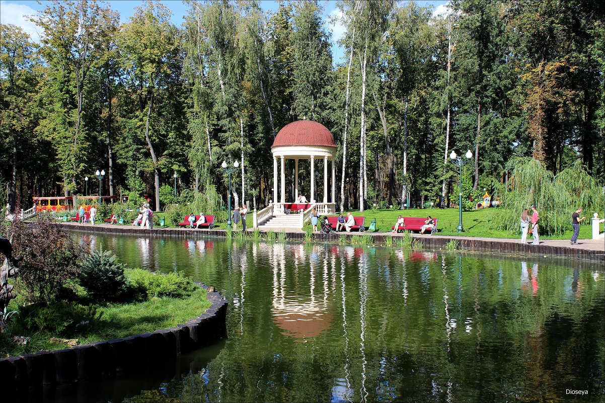 В парке на пруду - Татьяна Пальчикова