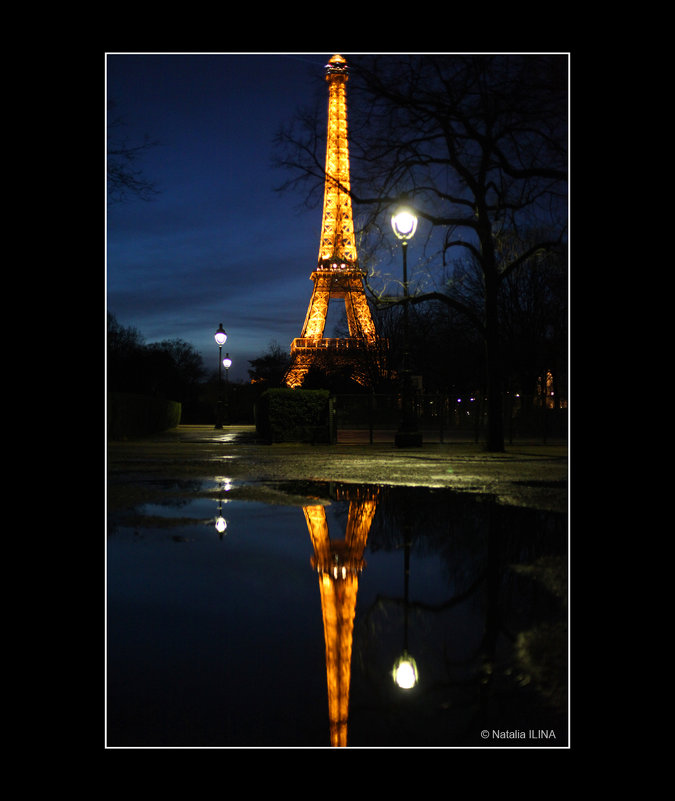 Вечерний Париж - Фотограф в Париже, Франции Наталья Ильина