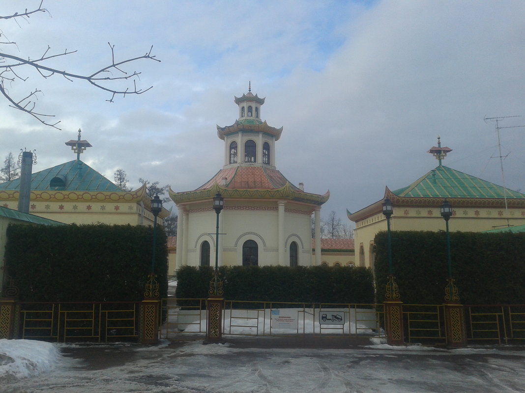 Китайский дворец в Пушкине - Сапсан 