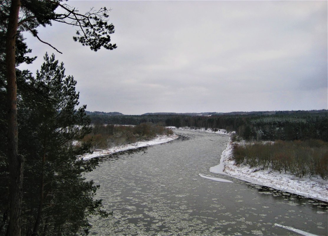Зимний день на реке Нерис (Литва) - spm62 Baiakhcheva Svetlana