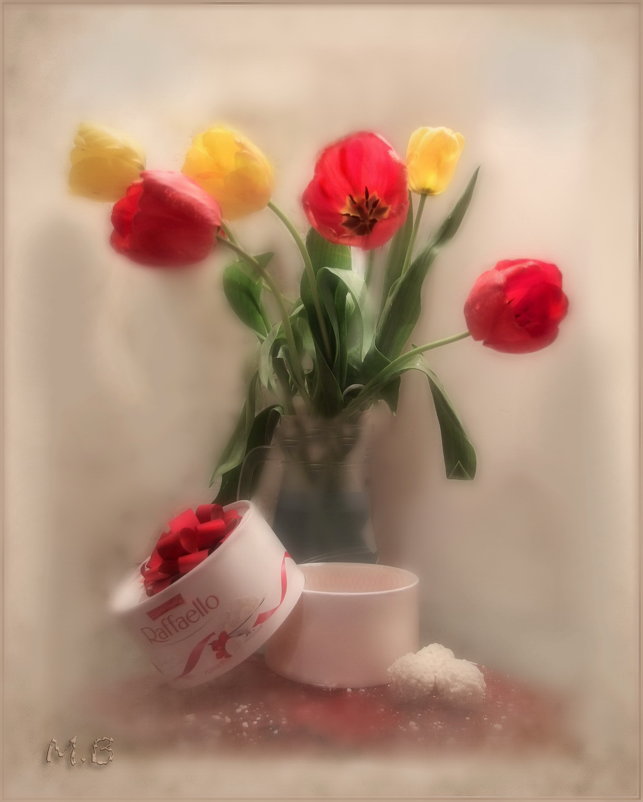 Тюльпаны....маме... - Людмила Богданова (Скачко)
