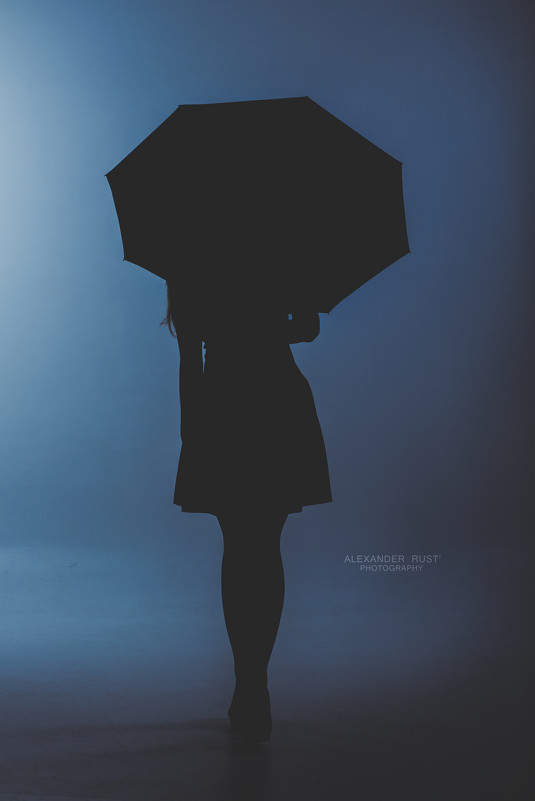 Девушка с зонтом - Александр Русть