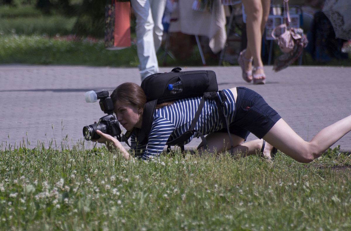 Акробатика "фотографа" - Александр Юрьевич *