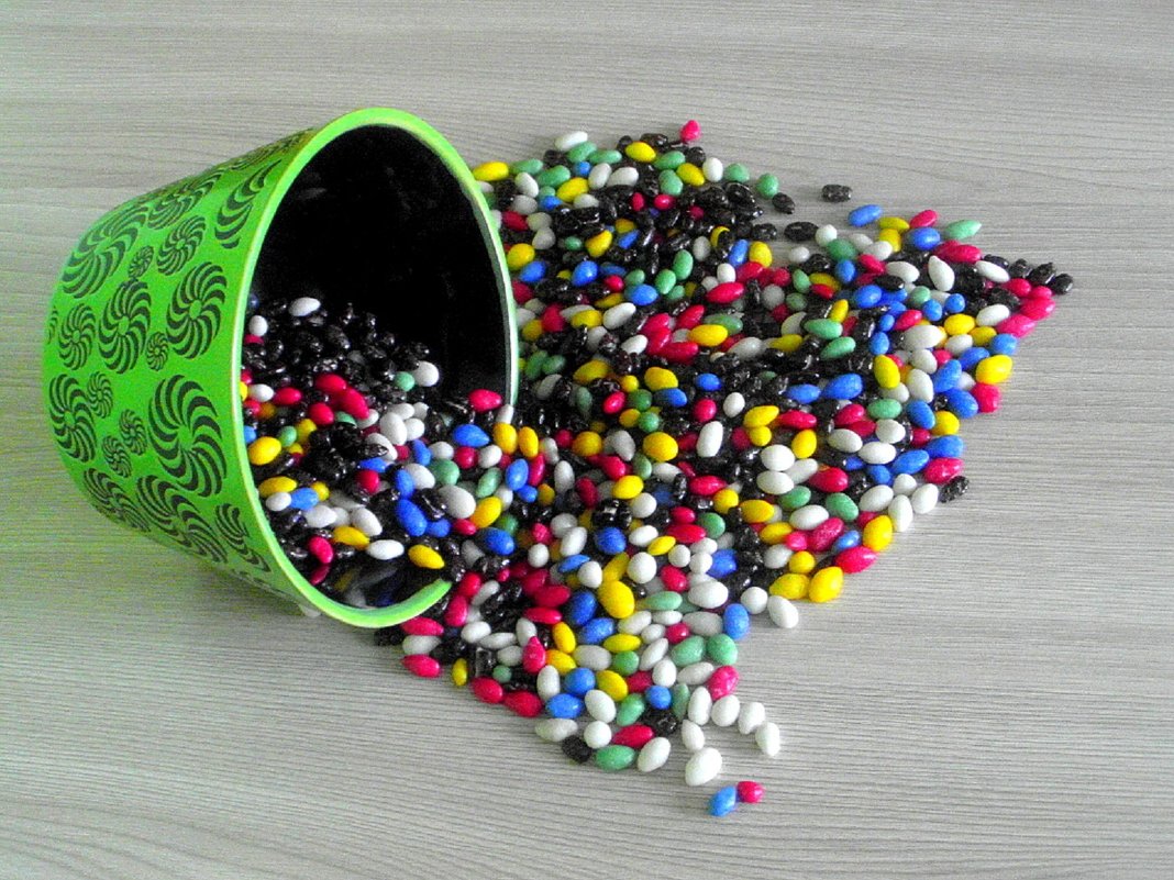 Разноцветные конфетки. - nadyasilyuk Вознюк