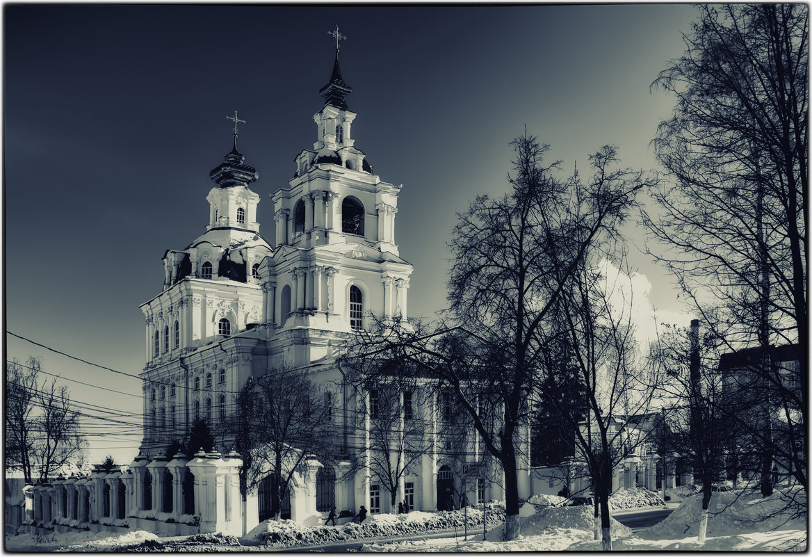 г. Курск, Сергиево-Казанский собор зимой - Ирина Falcone
