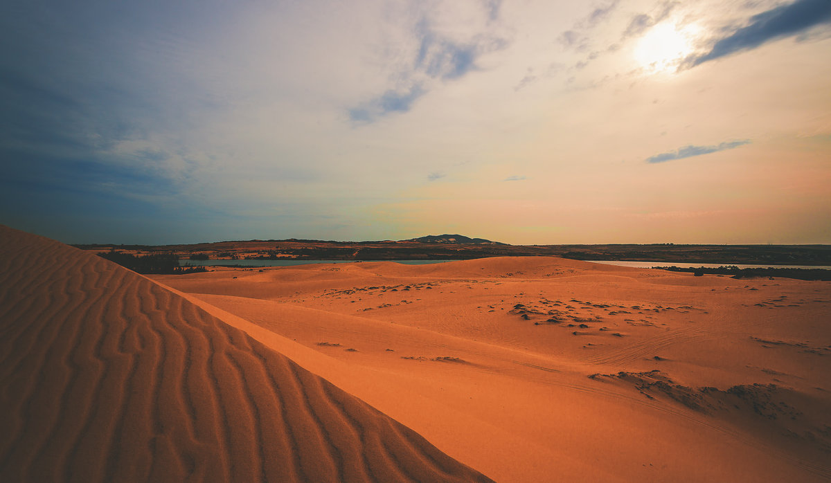 Песчаные дюны,вечер...Вьетнам! - Александр Вивчарик