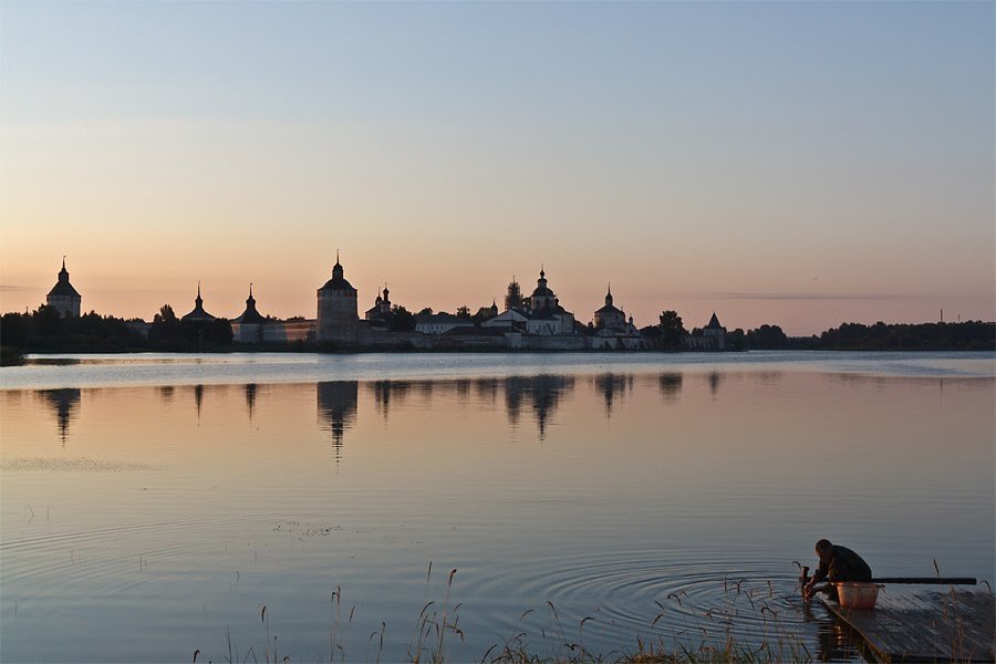 Рассвет на Сиверском озере. Кириллов - MILAV V