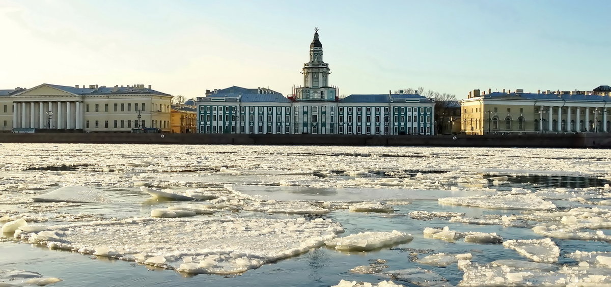 Город,река и лёд - Владимир Гилясев