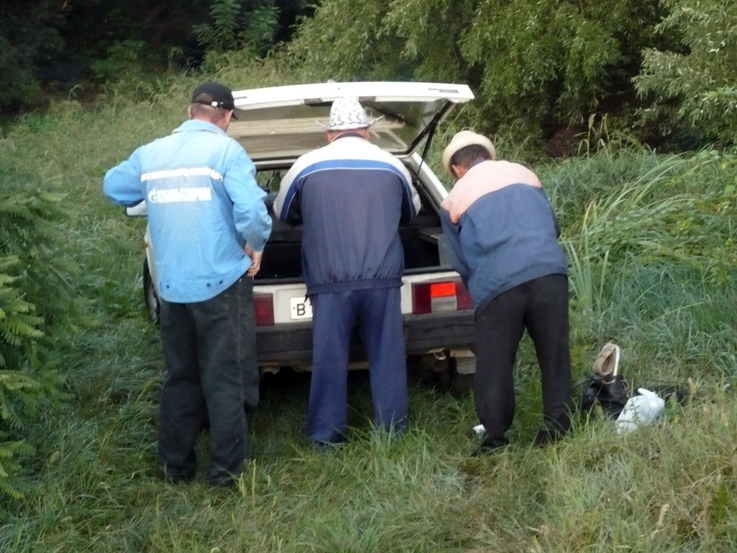 Приехали на рыбалку - Олег Афанасьевич Сергеев