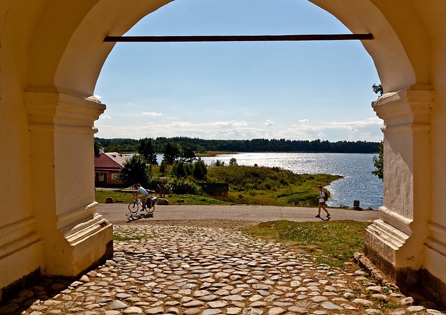 Вид на озеро из монастыря. Ферапонтово - MILAV V