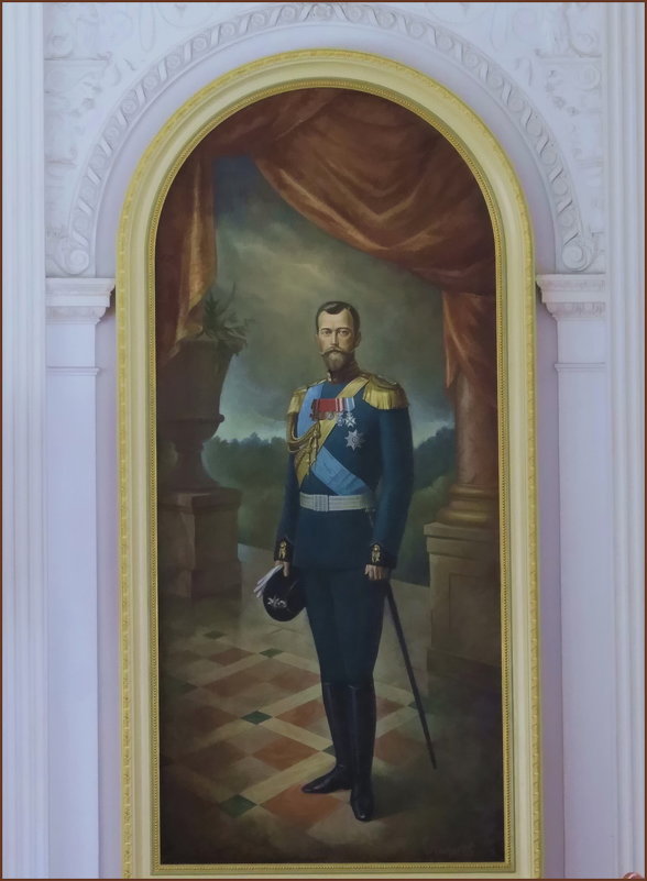 Портрет императора Николая II (Ливадия) - Ирина Лушагина