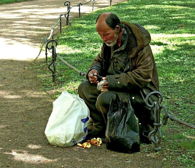 обед бездомного - александр 