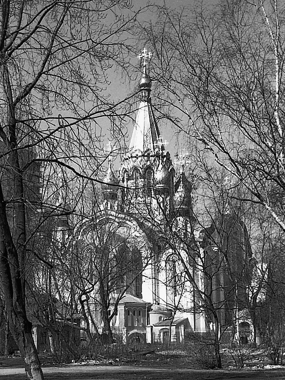 Церковь Воскресения в Сокольниках. 1980 г. - Николай Кондаков
