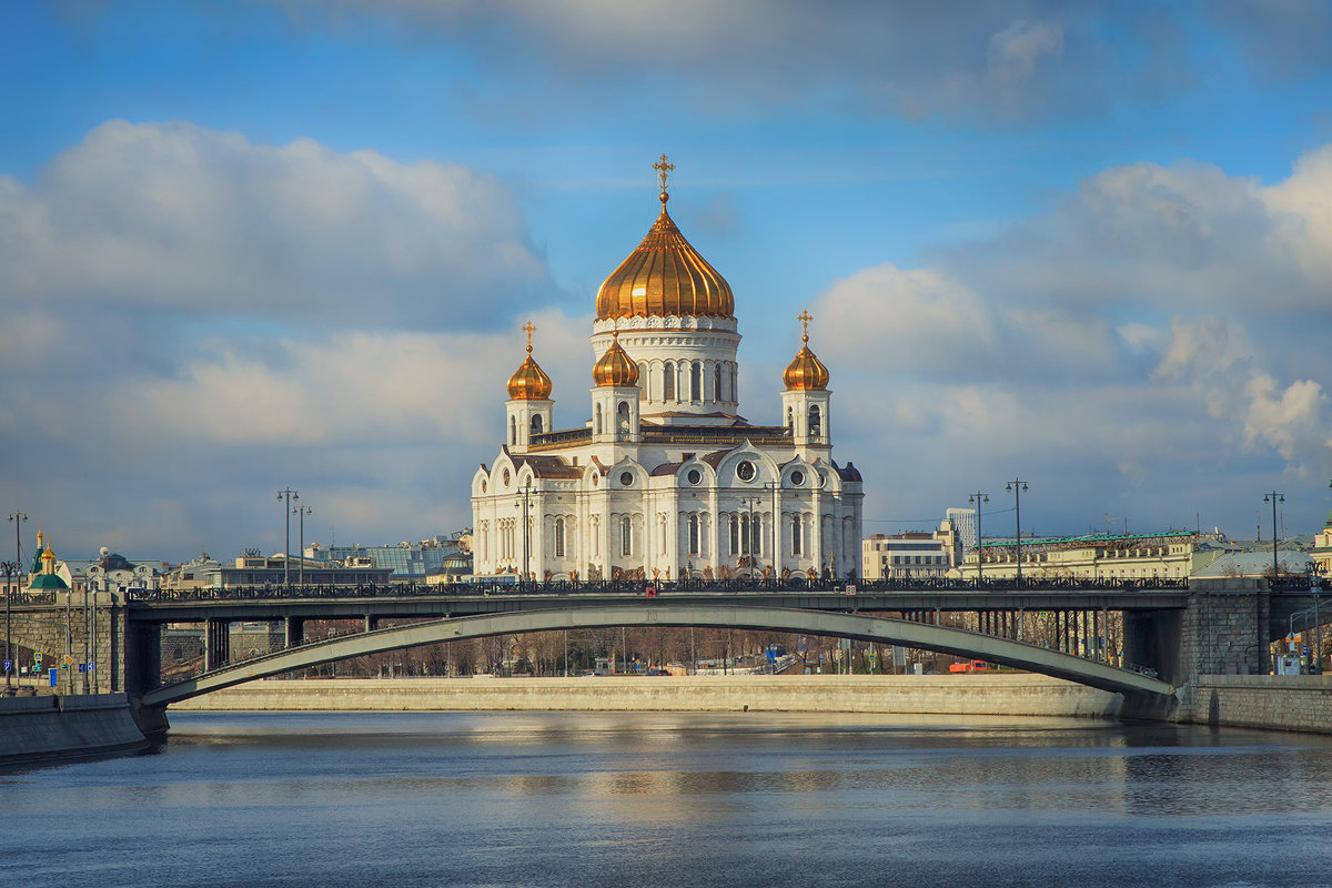 Храм Христа Спасителя в Москве 1900