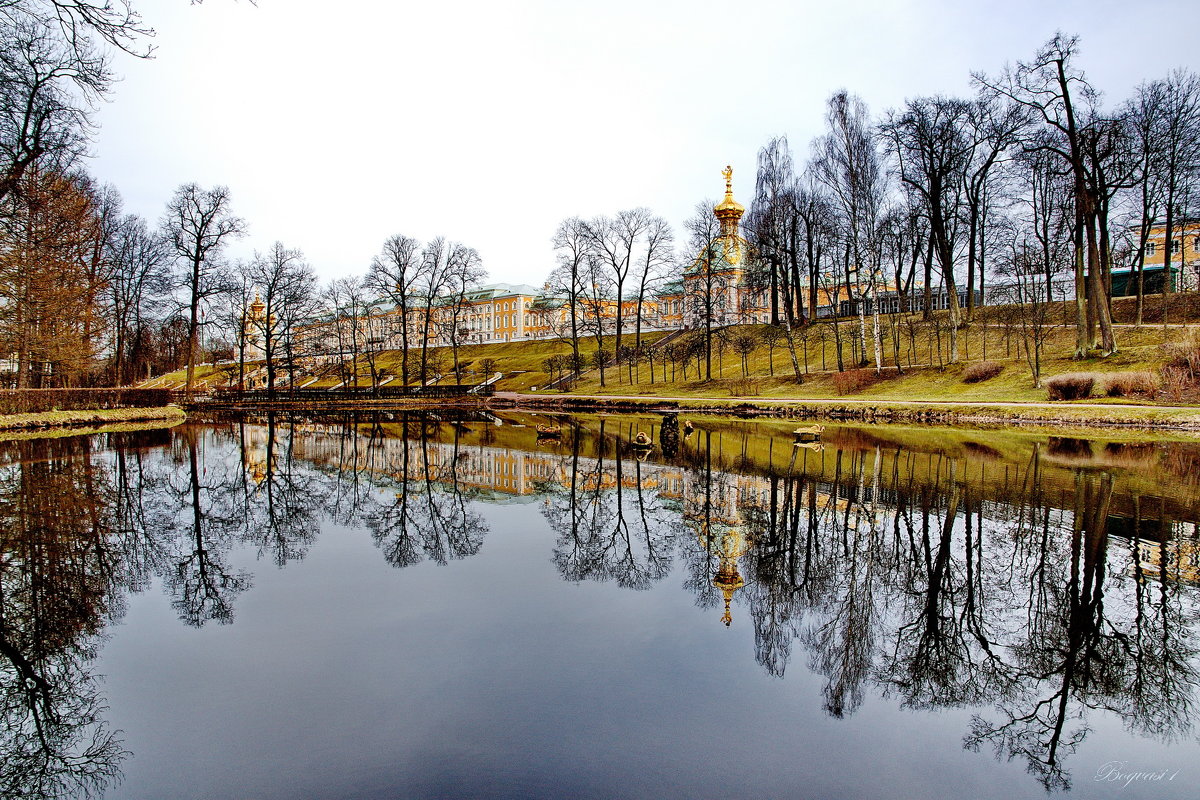 Весна в Петродворце - Василий Богданов