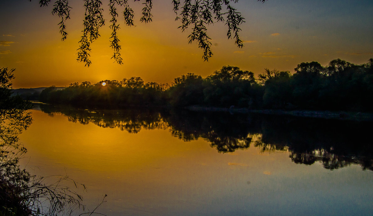 Закат над рекой Дон - олеся тронько