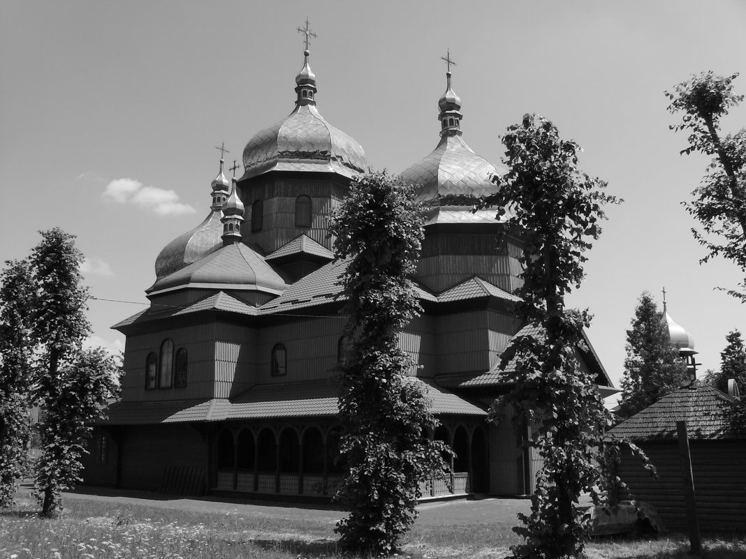 Греко - католический  храм  в   Ямнице - Андрей  Васильевич Коляскин
