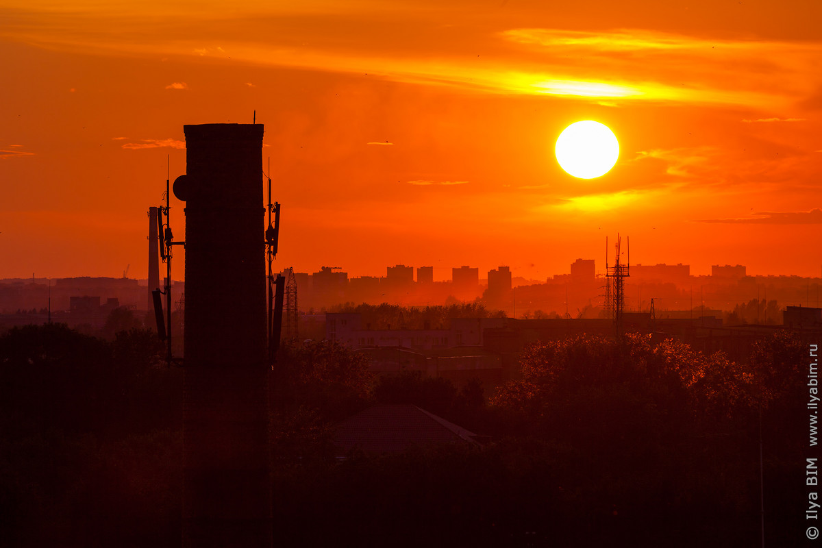 Закат над городом - Илья Бесхлебный