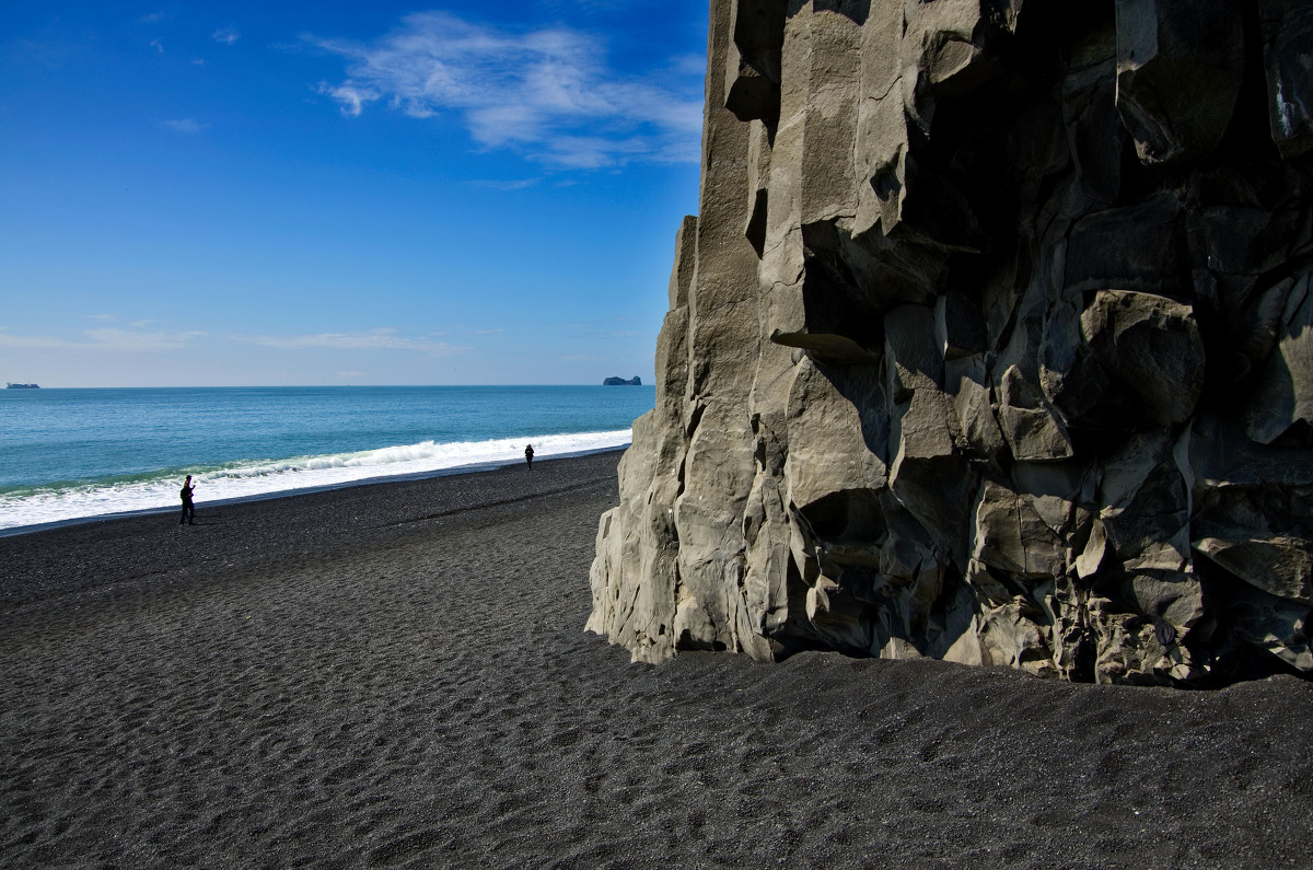 Черный пляж. Исландия - Олег Неугодников