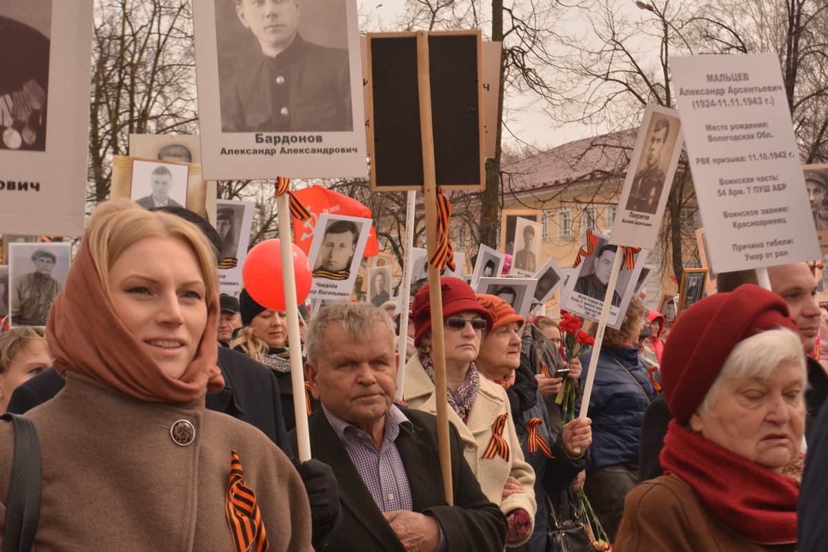 Парад 9 мая в Вологде - Ирина Бархатова