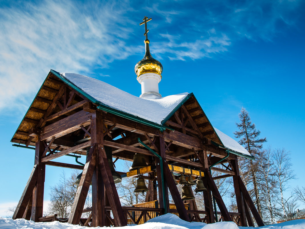 Белогорский монастырь звонница