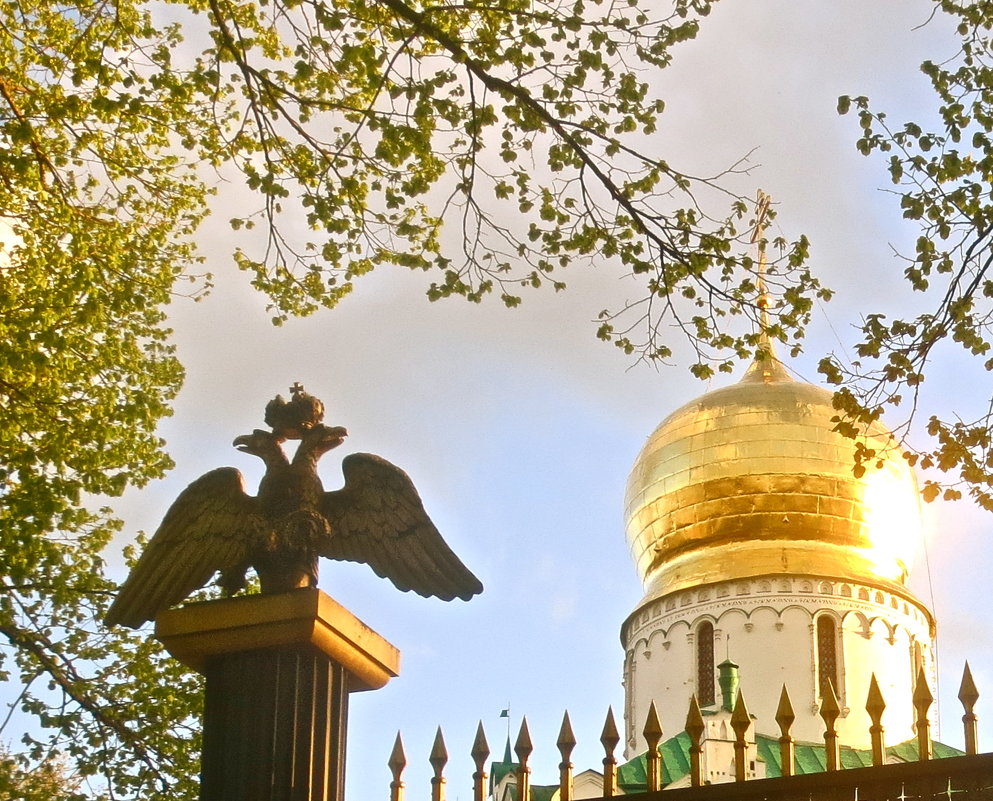 фрагмент Фёдоровского собора в Царском Селе - Елена 