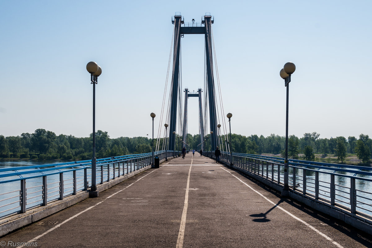 Виноградовский мост в Красноярске - Ruslan 