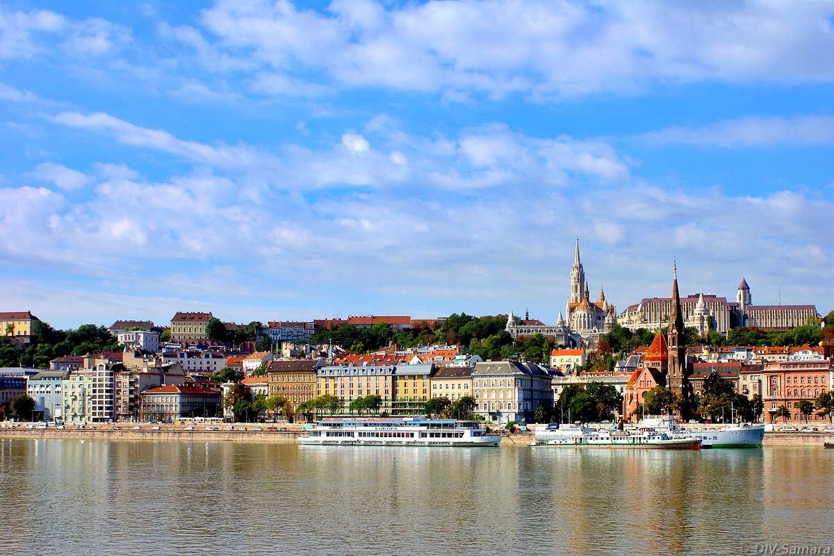 Панорама Буды в Будапеште - Денис Кораблёв