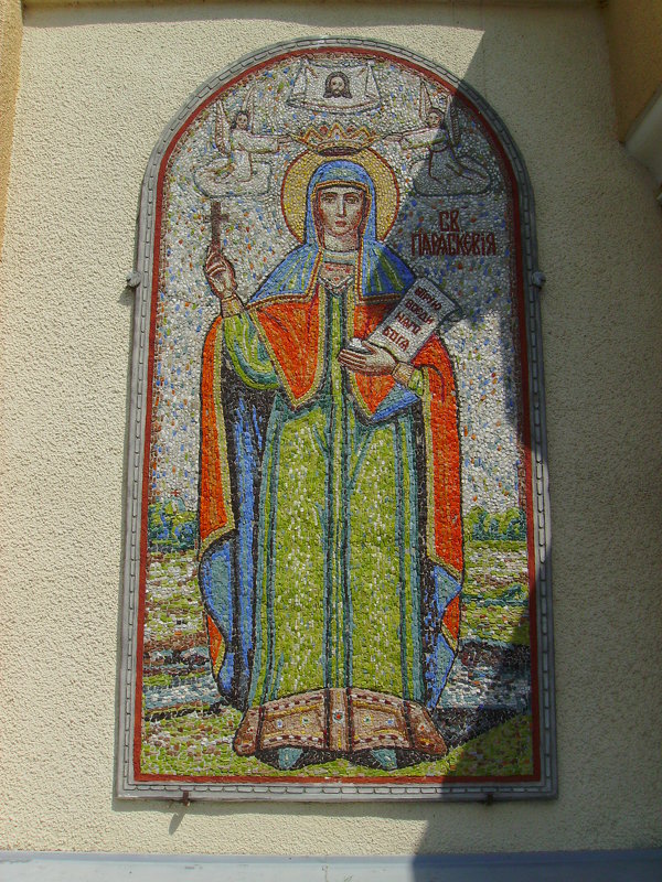 Икона   на   стене   греко - католического   храма   в   Опрышивцах - Андрей  Васильевич Коляскин