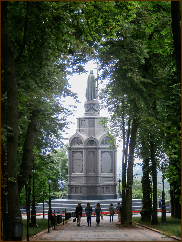 Киев, памятник Владимиру Крестителю - Игорь Бакбардин