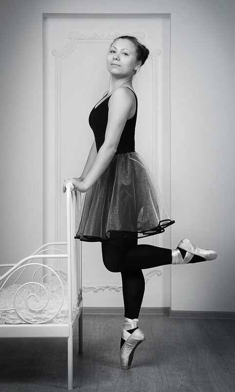 В образе балерины - Елена Соловьёва
