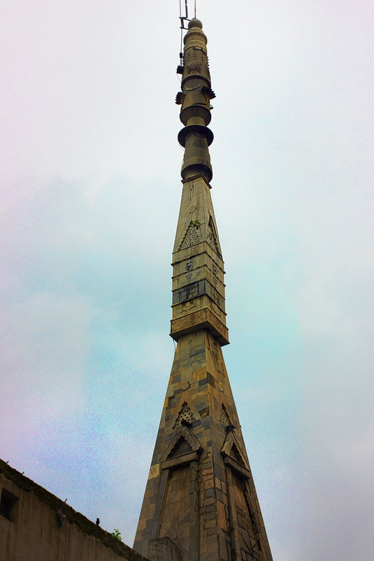 Необычная колонна на Индийском храме. - Александр Бычков