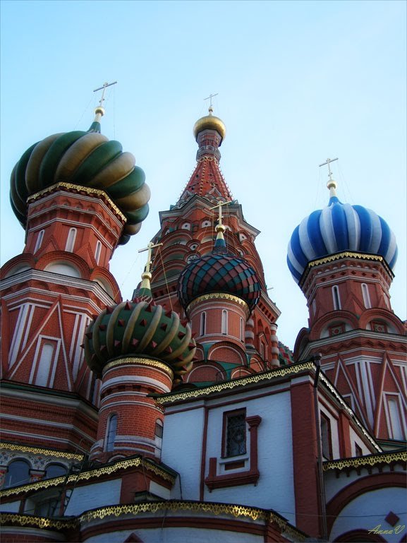 Купола Покровского собора - Анна Воробьева