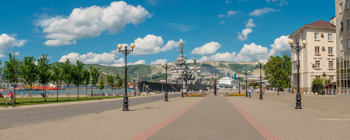 Летний Новороссийск. - Анатолий Щербак